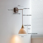Applique Murale Led Cuivre Design Élégant Chambre