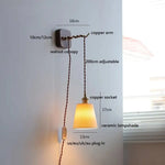 Applique Murale Led Cuivre Design Élégant Eu Us Uk Au Plug In 4 / 4W (Max100W) Chambre