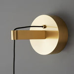 Applique Murale Led Cuivre Design Scandinave Élégante Chambre