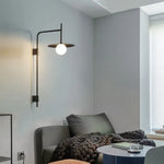 Applique Murale Led Design Élégant Articulé. Chambre