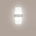 Applique Murale Led Design Élégant Intérieur. Lumière Blanche A2 / 14Cm X 6Cm Chambre