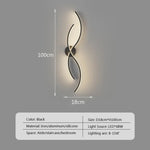 Applique Murale Led Design Élégant Minimaliste. Un 100Cm / Blanc Froid - Pas De Rc Chambre