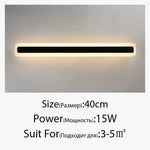Applique Murale Led Design Élégant Moderne Chambre