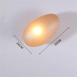 Applique Murale Led Design Élégant Verre. A-Ambre / Blanc Chaud (2700-3500K) Chambre