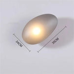 Applique Murale Led Design Élégant Verre. A-Gris / Blanc Chaud (2700-3500K) Chambre