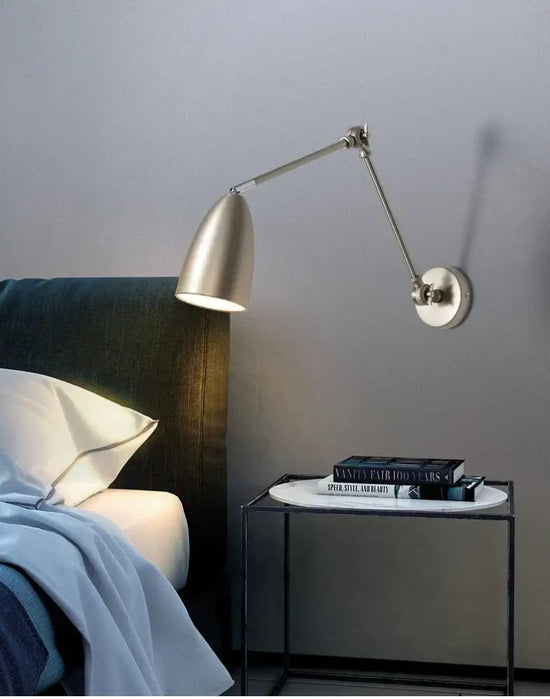 Applique Murale Led Design Minimaliste Élégant Chambre