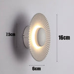 Applique Murale Led Design Minimaliste Élégante. Blanc / Chaud (2700K) Chambre
