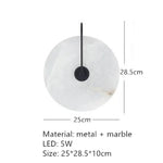 Applique Murale Led Dorée Élégante Design Contemporain B-25Cm Noir / Lumière Chaude 3000K Chambre
