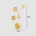 Applique Murale Led Douce Élégance Maison. 5 Tête A / Lumière Naturelle Chambre
