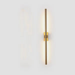 Applique Murale Led Élégante Contemporaine Minimaliste. Or / 60 Cm Blanc Froid (5 500-7 000 K).