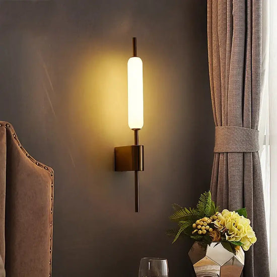 Applique Murale Led Élégante Design Minimaliste Suspendue. Chambre