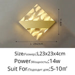 Applique Murale Led Élégante Et Raffinée. Chambre