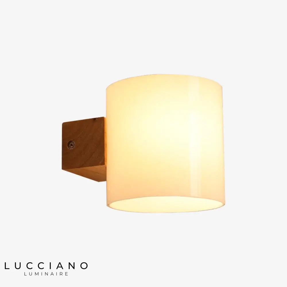 Applique Murale Led En Bois Design Contemporain Minimaliste. Chambre