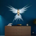 Applique Murale Led Hibou Unique Déco Salon. Chambre