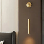Applique Murale Led Luxe Élégante Design Or Chambre