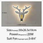 Applique Murale Led Moderne Design Chaleureux. Chambre