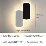Applique Murale Led Moderne Design Élégant Minimaliste Chambre