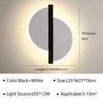 Applique Murale Led Moderne Design Élégant Minimaliste Chambre