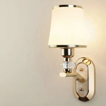 Applique Murale Led Moderne Design Élégant Verre A56 / 3 Couleurs De Gradation 12W Chambre