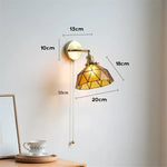 Applique Murale Led Nordique Élégante Cuivrée Chambre