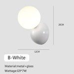 Applique Murale Led Originale Et Lumineuse. B Blanc Chambre