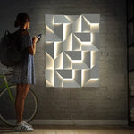 Applique Murale Led Originale Ombre Lumineuse Design Chambre