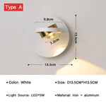 Applique Murale Led Pivotante Design Élégante. Chambre
