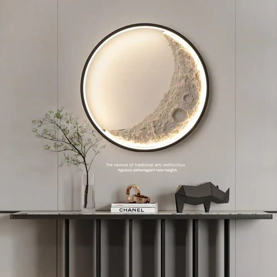 Applique Murale Led Scandinave Minimaliste Lunaire Applique Chambre