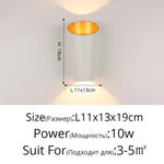 Applique Murale Led Spirale Élégante Extérieure A Or Blanc / Blanc Froid (5 500-7 000 K). Chambre