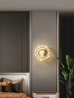 Applique Murale Led Tournesol Élégant Contemporain. Chambre