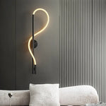 Applique Murale Led Tube Rectangulaire Chromé Applique Chambre