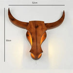 Applique Murale Led Vache Design Rustique Chic. A Grand Chambre