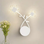 Applique Murale Led Végétale Décorative Design Chambre