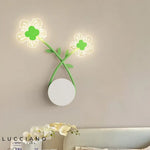 Applique Murale Led Végétale Décorative Design Chambre