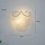 Applique Murale Led Verre Naturel Élégant Chambre