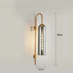 Applique Murale LED Verre Salon