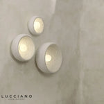 Applique Murale Led Vintage Résine-Verre Chambre