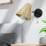 Applique Murale Led Vintage Rustique Artisanale Naturelle Chambre