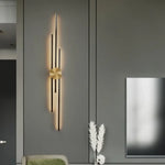 Applique Murale Longue Led Design Contemporain Élégant Chambre
