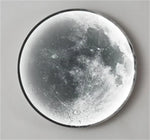 Applique Murale Lune Élégante Luminosité Contemporaine. Chambre