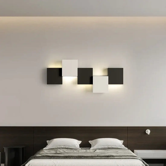 Applique Murale Minimaliste Élégante Design Luxueuse. Chambre
