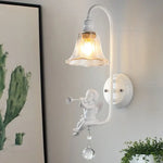 Applique Murale Moderne Ange Lumineux Élégant. Chambre