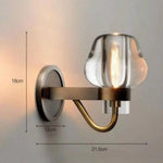 Applique Murale Moderne Design Élégant Cuivré Chambre
