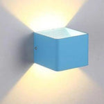 Applique Murale Moderne Design Élégant Lumineux. Bleu Chambre