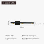Applique Murale Moderne Design Élégant Lumineux. Chambre