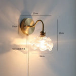 Applique Murale Moderne Design Élégant Lumineux Verre 12 Chambre