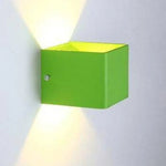 Applique Murale Moderne Design Élégant Lumineux. Vert Chambre