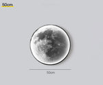 Applique Murale Moderne Design Élégant Lunaire. 50 Cm / Gradation À Distance Chambre