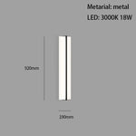 Applique Murale Moderne Design Épuré Élégant. 92 Cm / Blanc Chaud (2700-3500K) Chambre