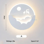 Applique Murale Modernes Design Céleste Lumineux Un / Lumière Chaude Chambre